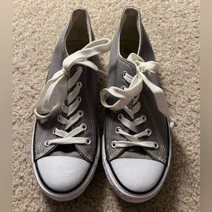 Grey and White Sneakers